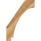 Ekena Millwork 6"W x 18"D x 26"H Imperial Rough Sawn Knee Brace, Western Red Cedar BRC06X18X26IMP00RWR - alternate 2